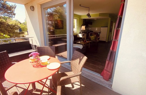Juliusruh Appartement | House directly on the beach, behind the dune, sea view
