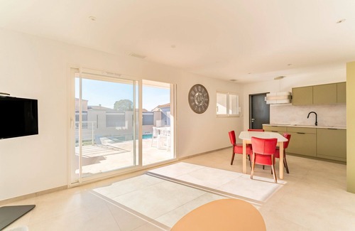 Saint-Genies-de-Malgoires Maison | Maison avec piscine privée, Wi-Fi et climatisation