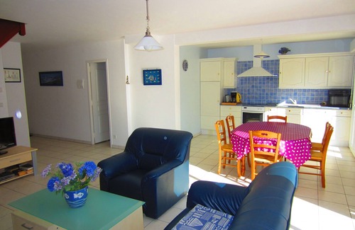Saint-Jean-de-la-Riviere Maison | Maison classée *** à 80m de la plage pour 6 personnes avec terrasse et jardin