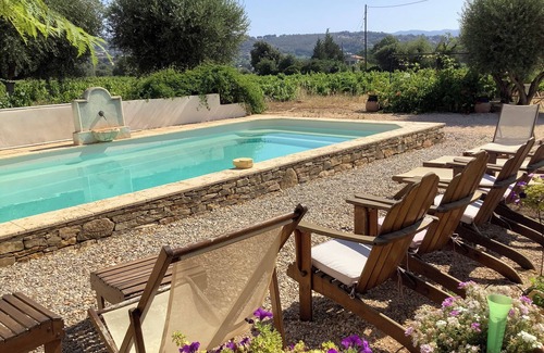 La Cadiere-d'Azur Cottage | Maison dans un vignoble pour 2 personnes
