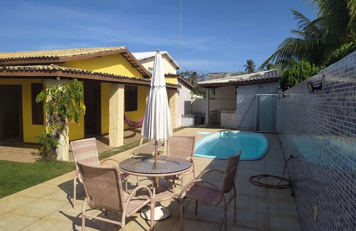 Barra do Jacuipe Maison | Maison en cond. Jacuípe Villages avec piscine pour un hébergement familial