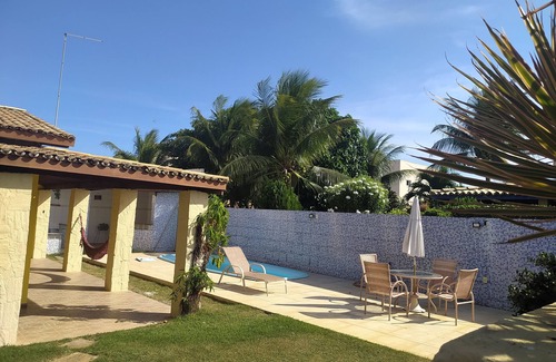 Barra do Jacuipe Maison | Maison en cond. Jacuípe Villages avec piscine pour un hébergement familial