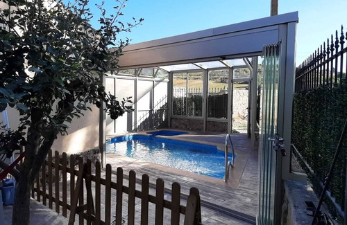 Castro de Fuentiduena Maison | Casa en parque natural de las Hoces del río Duratón + piscina privada y jacuzzi