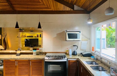 Horto Maison | Maison dans une communauté fermée avec 4 chambres et 3 suites, Ubatuba North Coast.