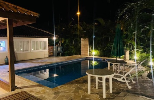 Horto Maison | Maison dans une communauté fermée avec 4 chambres et 3 suites, Ubatuba North Coast.