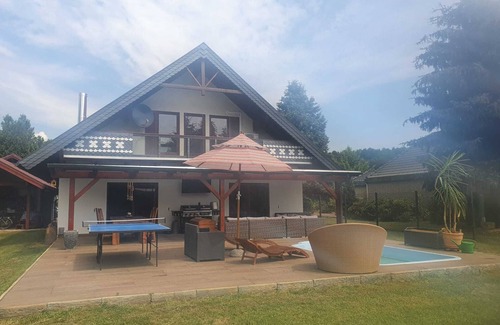 Maust Maison | House in Teichland Pool, sauna, fireplace on the Cottbus Baltic Sea with proximity to the Spreewald