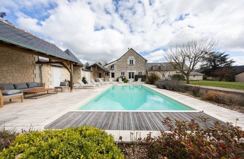 Cravant-les-Coteaux Maison | Maison au coeur des vignes - Piscine & Sauna