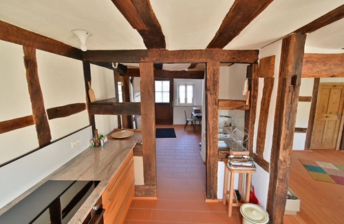 Erlenbach bei Dahn Maison | House of comfort; biologically renovated half-timbered building with a modern ambience