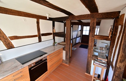 Erlenbach bei Dahn Maison | House of comfort; biologically renovated half-timbered building with a modern ambience