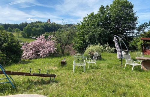 Erlenbach bei Dahn Maison | House of comfort; biologically renovated half-timbered building with a modern ambience