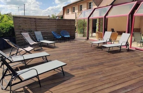 Chatillon-sur-Morin Maison | Maison piscine jacuzzi jardin 1h de Paris