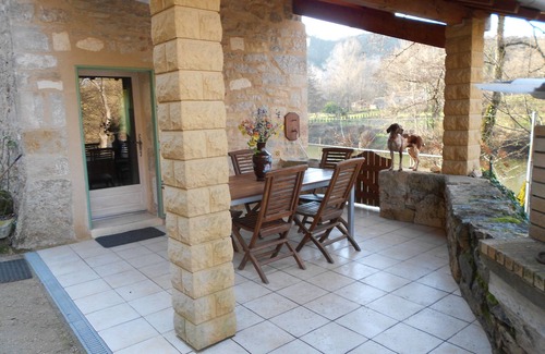 Bruniquel Maison | Maison avec jardin au bord de l'Aveyron