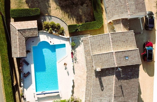 Pont-Saint-Esprit Villa | Villa climatisée avec piscine privée au calme, terrain clos