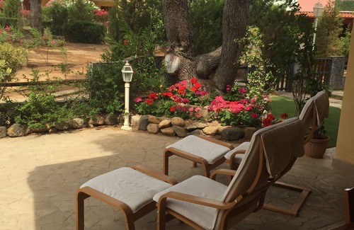 Porto Pino Maison | Maison avec jardin près de la mer