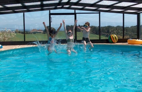 Burgaronne Maison | Maison avec jardin , verger et piscine privative