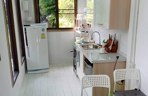 Bang Chalong Maison | Maison avec vue sur le jardin