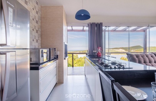 Garopaba Cabine | House With Lagoon View and Barbecue Ctm0000