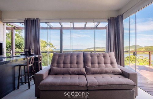 Garopaba Cabine | House With Lagoon View and Barbecue Ctm0000