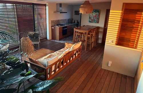 La Saline Les Bains Maison | Maison avec vue panoramique sur le lagon depuis le jacuzzi