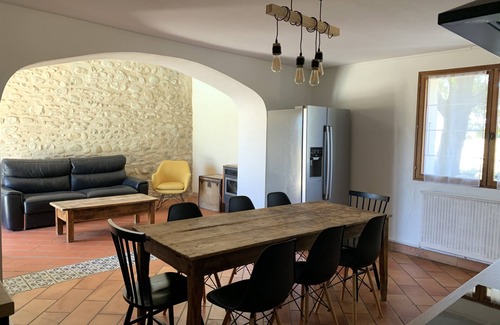 Cleon-d'Andran Maison | Maison avec piscine en drome Provençale - gîte de Fragene