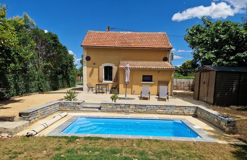 Cardet Maison | House with swimming pool ideal for family cycling 10 minutes from Anduze in the Cevennes