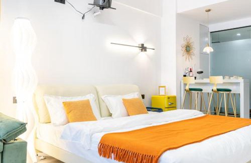 Jeifangbei Central Business District Appartement | Huafu Riverview B&B