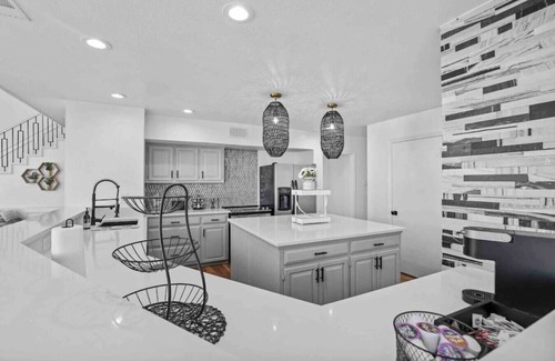 Little Elm Maison | Huge Lakefront Getaway | Hot Tub, Deck, Sleeps 16