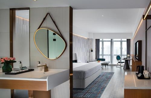 Huicheng Qu Lit Et Petit-Déjeuner | Huizhou Zhongkai Hi-Tech Zone Meihua Hotel