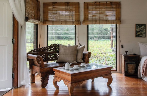 Lovedale Cabine | Unique Hunter Valley Rainforest Hideaway, The Showerhouse at Leaves and Fishes