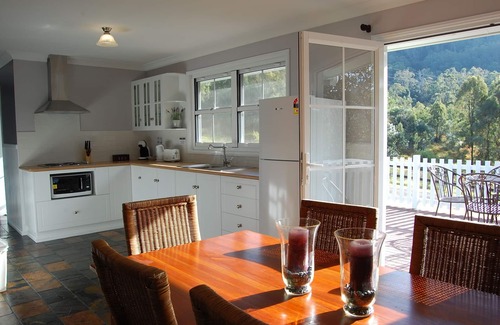 Rosebrook Cottage | Hunter Valley - Chalet spa de luxe romantique - Vues impressionnantes