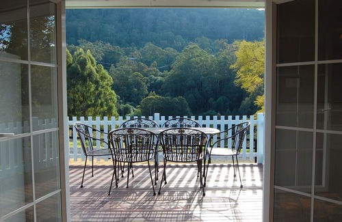 Rosebrook Cottage | Hunter Valley - Chalet spa de luxe romantique - Vues impressionnantes