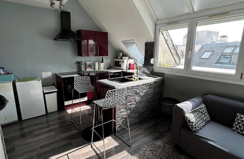 Epernay Appartement | **** hyper-centre Epernay Penthouse (43sm) 1bd Appartement avec ascenseur, laveuse