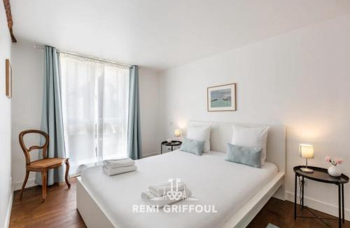 Enclos Appartement | Hypolite 3New - Bel Appartement pour 4 - 80 mètres du Port d' Honfleur