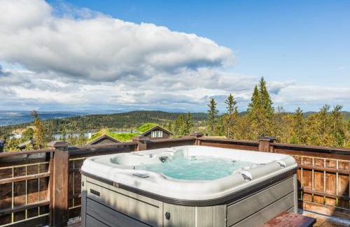 Nord-Aurdal Maison | HYTTEEVENTYR I VALDRES MED JACUZZI, 5 soverom, alpinbakke og skiløyper like ved!