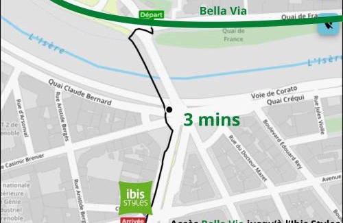 Quartier Chorier-Berriat Hôtel | ibis Styles Grenoble Centre Gare