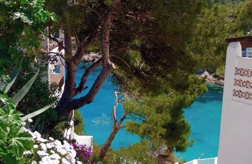 Santa Eulalia del Rio Appartement | Ibiza Beach penthouse studio breathtaking seaviews 8mn walkto Beach