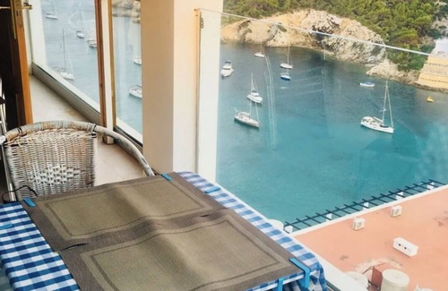 Santa Eulalia del Rio Appartement | Ibiza Beach penthouse studio breathtaking seaviews 8mn walkto Beach