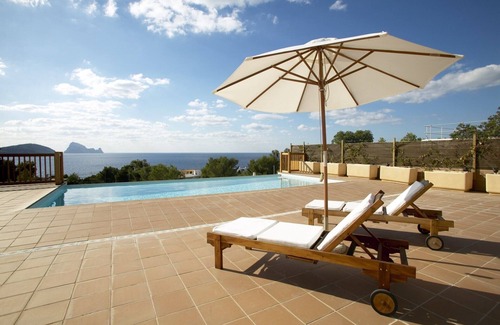 Cala Comte Maison | maison Ibiza avec vue sur la mer pour 8