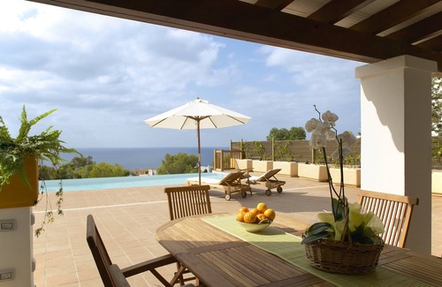 Cala Comte Maison | maison Ibiza avec vue sur la mer pour 8