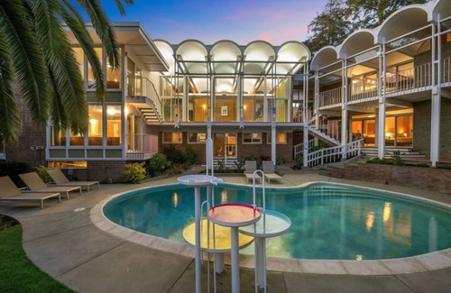 Santa Rosa Maison | Iconia: Historic Mansion, Heated Pool, 9 Bedrooms