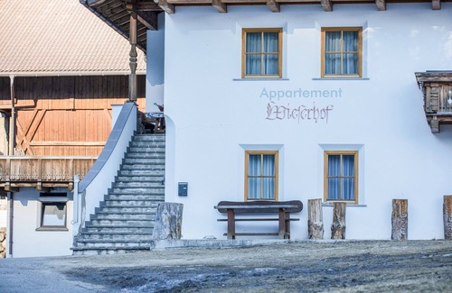Valles Appartement | Appartement idyllique "Wieserhof Benjamin" avec balcon, vue sur les montagnes et Wi-Fi