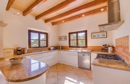 Santanyi Maison | Finca idyllique et côtière avec piscine à débordement et belles vues sur le paysage