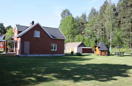 Bockara Maison | Maison de vacances idyllique dans le sud de la Suède, près du lac, WiFi
