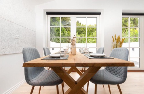 Aarhus Municipality Appartement | Idyllisk lejlighed med plads til 4-personer