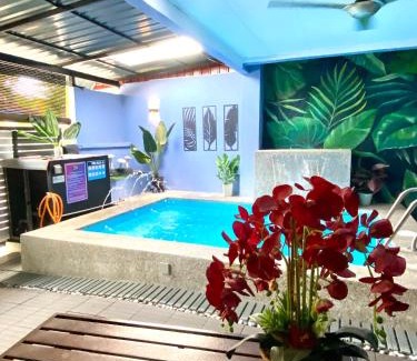 Port Dickson Maison | Ilham Restu Homestay Private Pool MSLIM ONLY