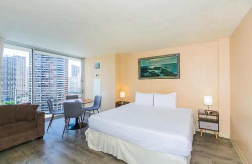 Waikiki Appartement | Ilikai Marina 1889 City View Studio