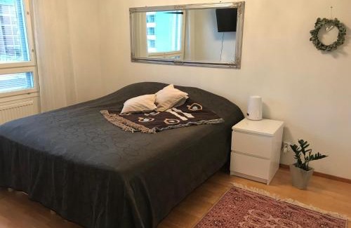 Lahti Appartement | Ilmastoitu 55 m2 huoneisto saunalla Lahden satamassa