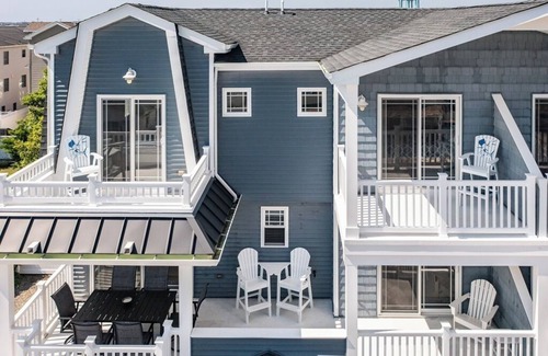 Townsend's Inlet Maison | Immaculate 6 bed home with Ocean and bay views