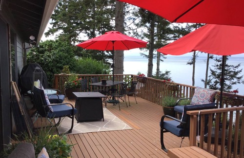 Coupeville Maison | Immaculée Waterfront Home, Great View & Sunsets!
