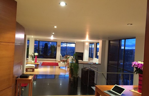 El Palomar Appartement | IMPRESSIONNANT PENTHOUSE MEUBLE AVEC UNE VUE INCROYABLE A ROSALES-BOGOTA.